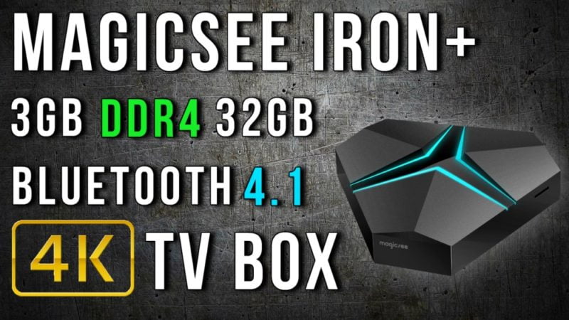 Magicsee Iron+ 4K TV Box