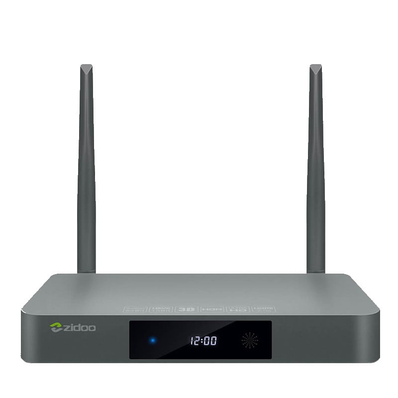 Zidoo X9S android 6.0 TV box front view