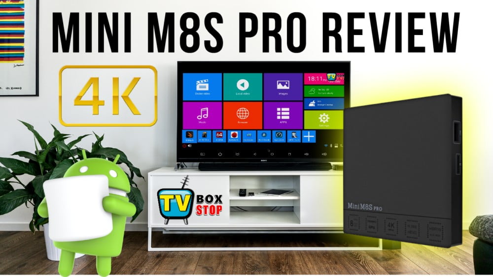 Mini M8S Pro Android TV Box