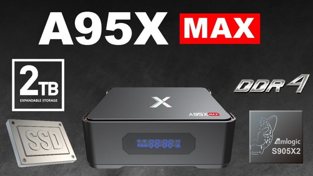 A95X MAX S905X2 banner