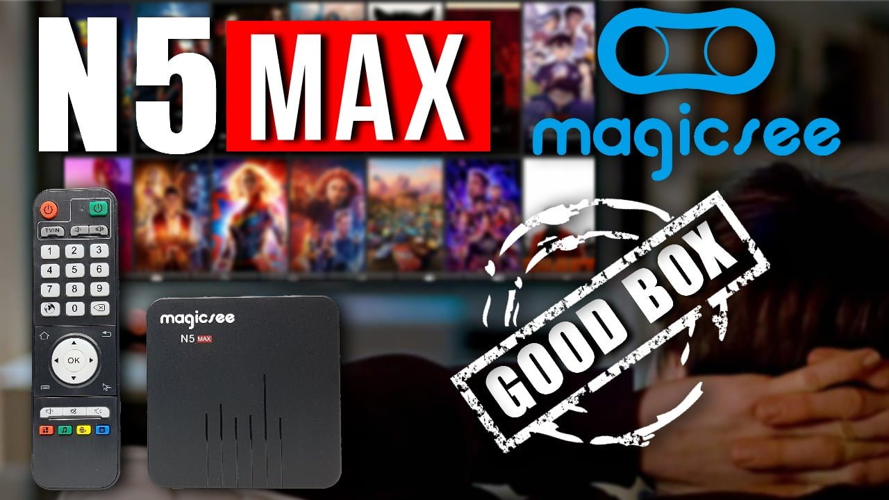 Magicsee N5 Max TV Box