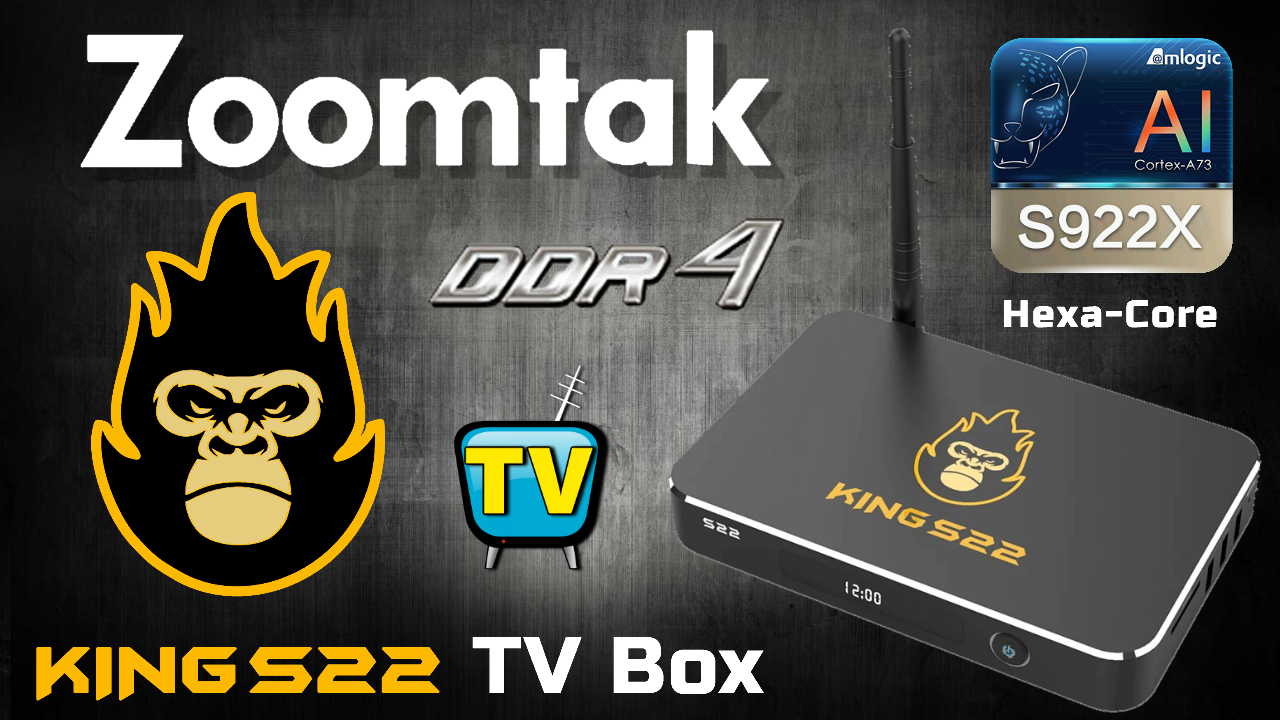 Zoomtak King S22 TV Box