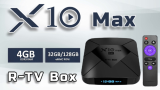 R TV Box X10 Max banner