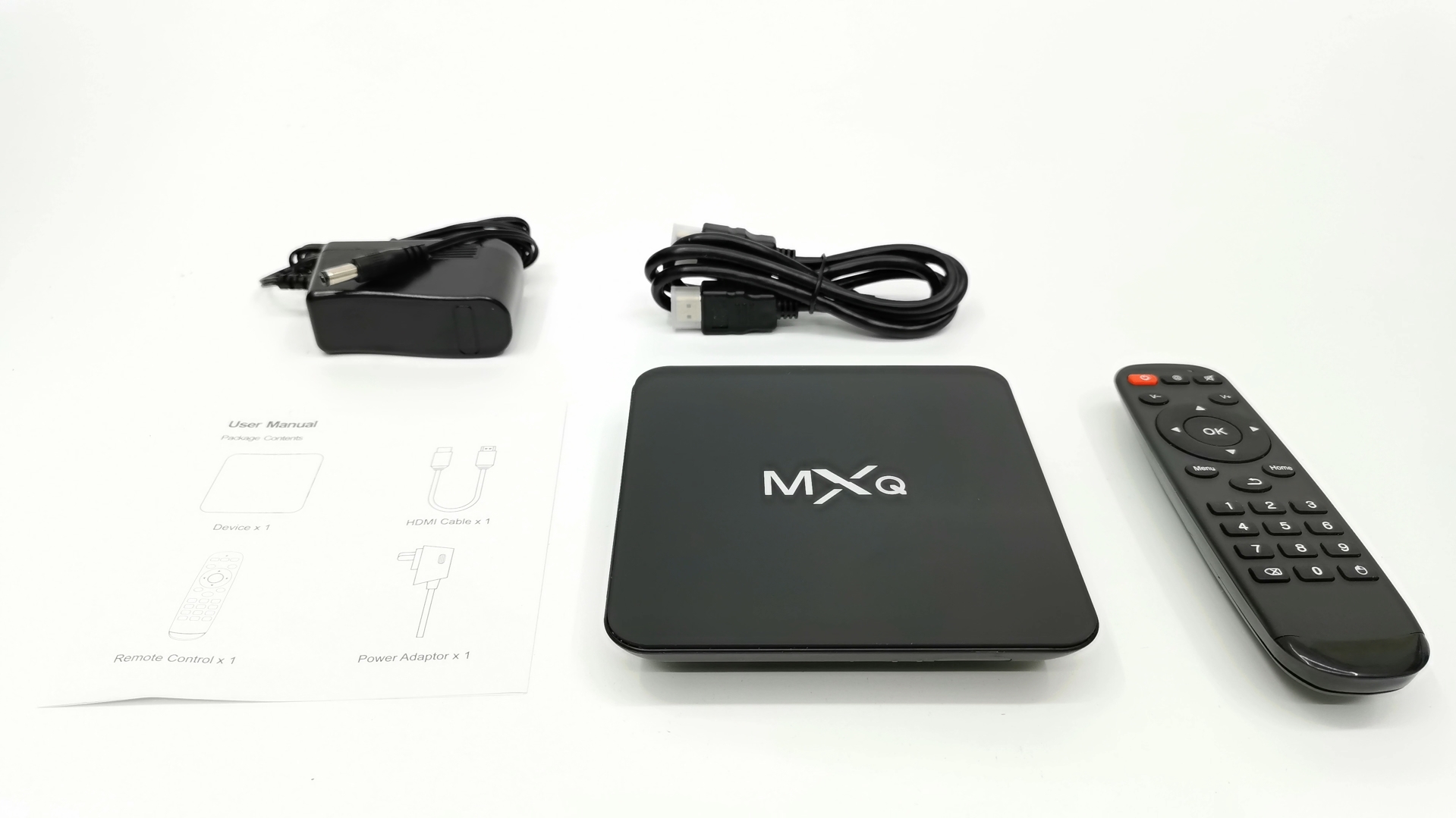 MXQ G9X3 in the box