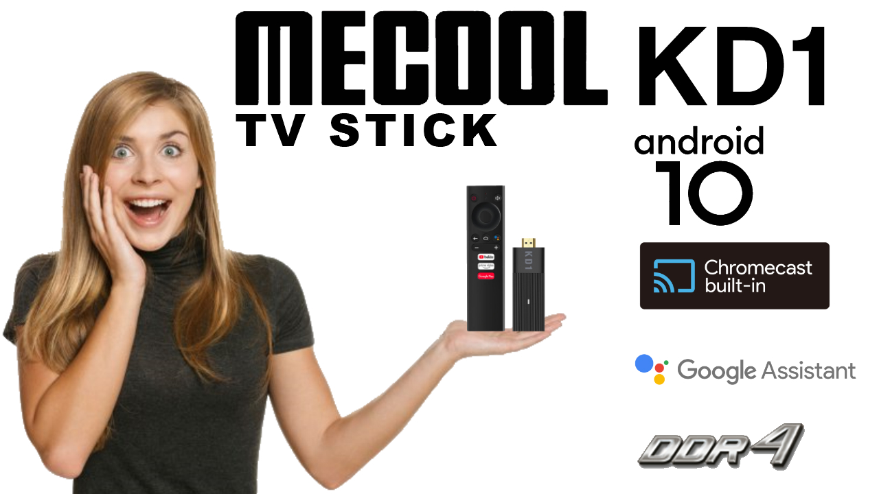 Mecool KD1 Android 10 TV Stick