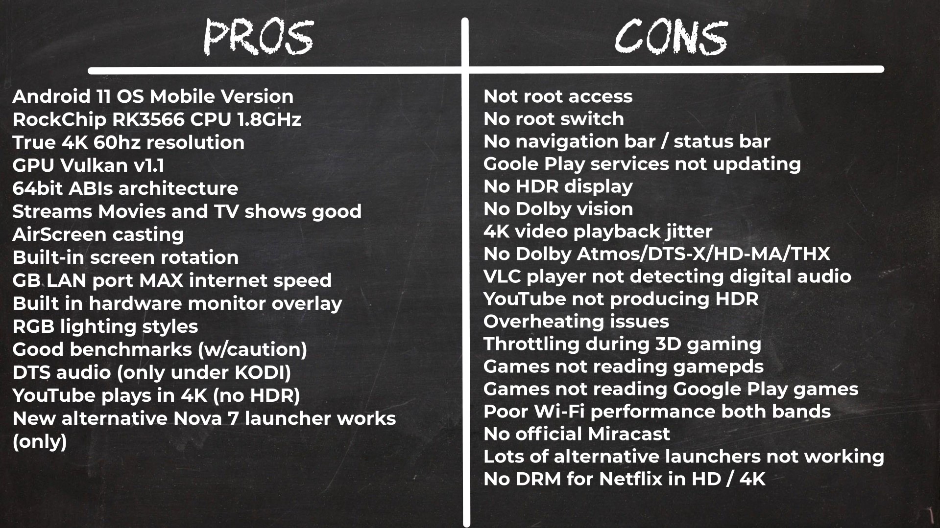 T95 Plus Pros and Cons