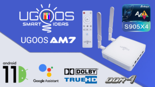 Ugoos AM7 Amlogic S905X4 TV Box