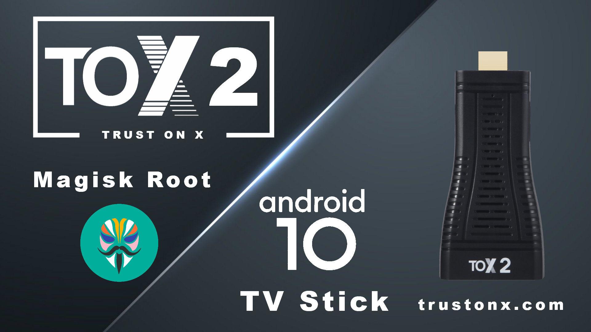 TOX2 Android 10 TV Stick