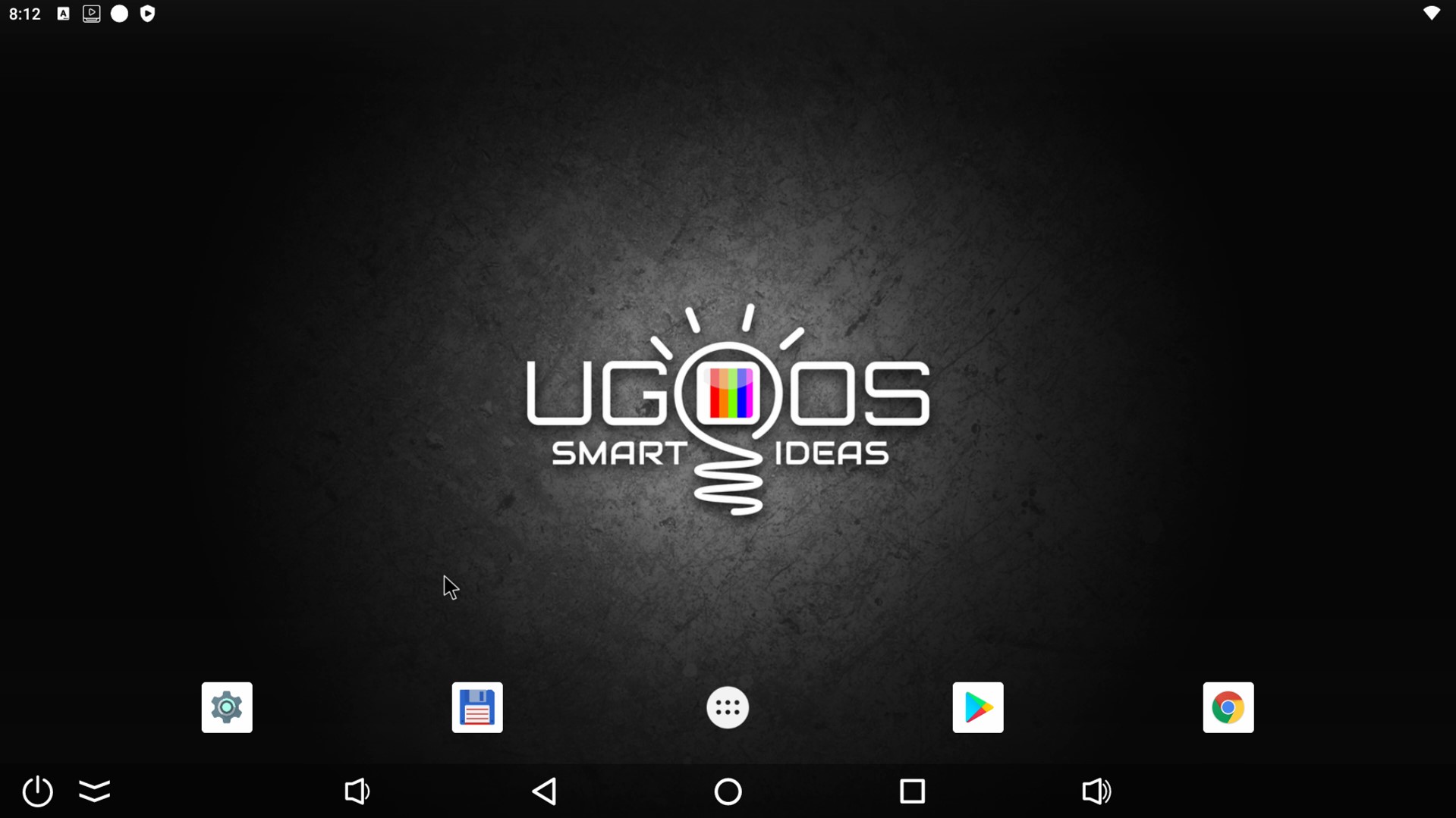 Ugoos X4 Pro launcher