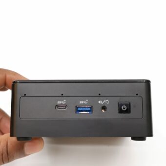 GEEKOM Mini IT8 Mini PC front IO ports