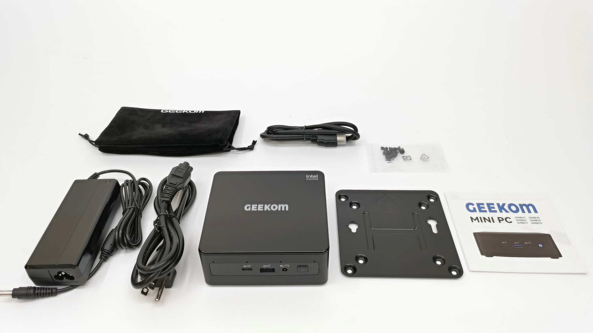 GEEKOM Mini IT8 Mini PC package contents