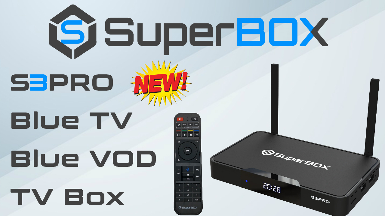 Superbox S3PRO Live TV TV Box