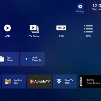 BuzzTV X5 128AI launcher