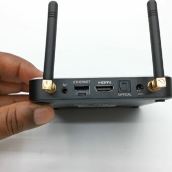 BuzzTV X5 128AI rear IO ports