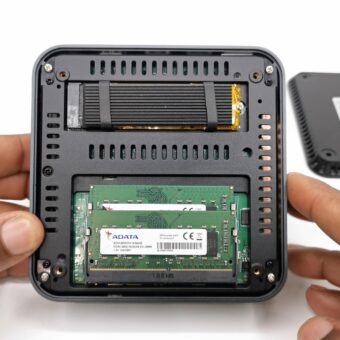 KAMURI AM02 Ryzen Mini PC RAM and SSD storage