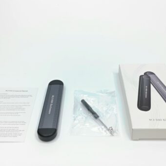 M.2 NVME SSD enclosure body in the box