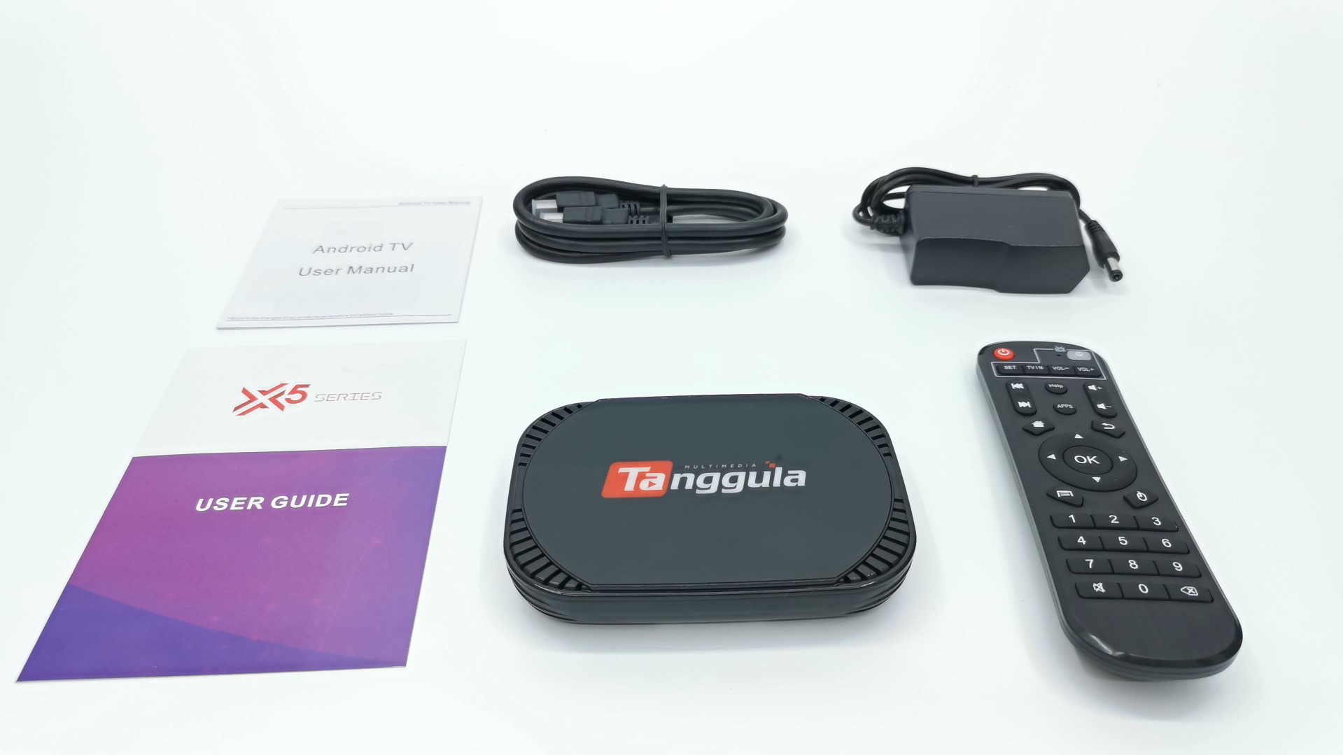 Tanggula X5 Android 11 IPTV Box with Remote, 128GB