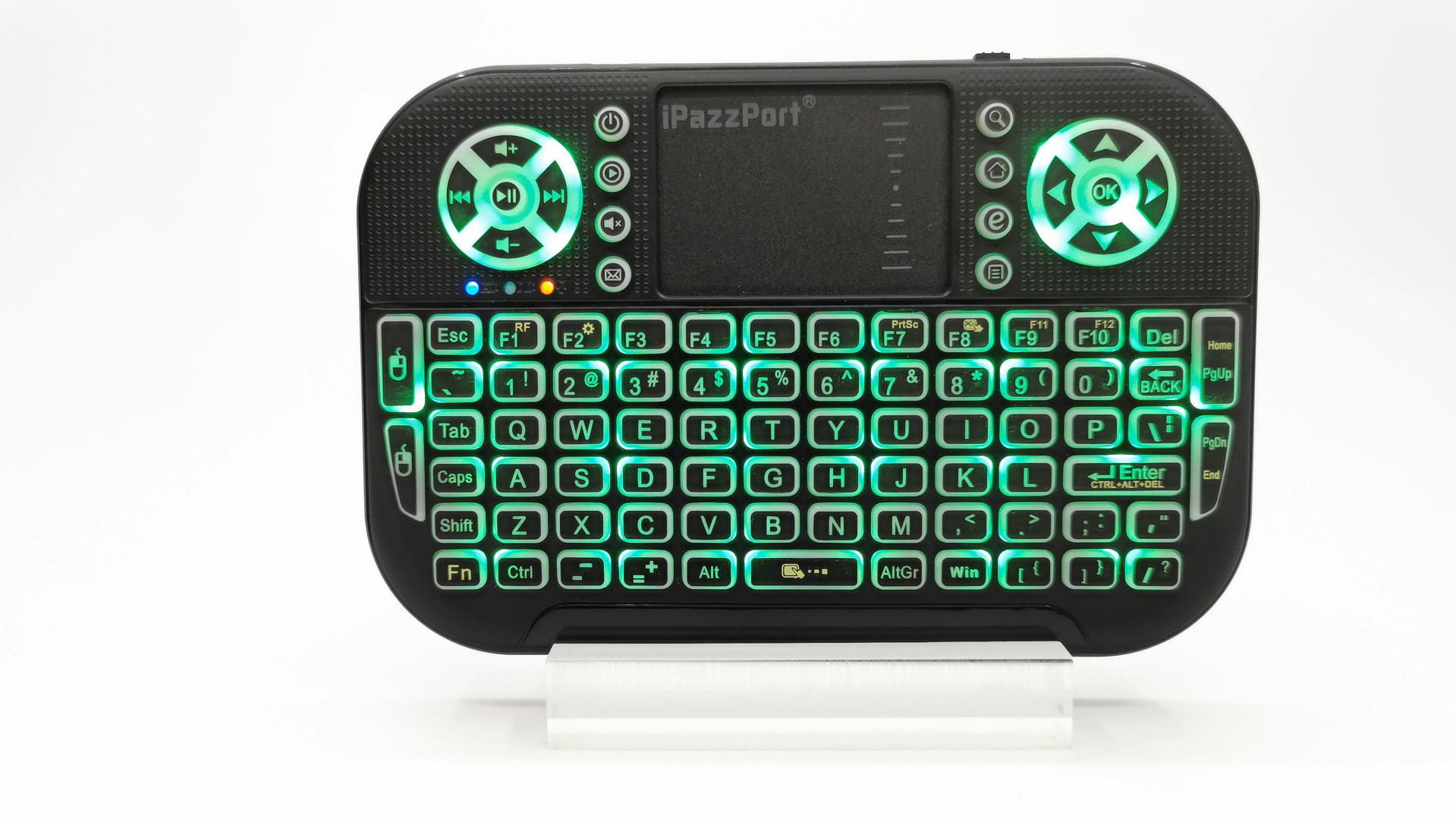 iPazzport blutooth mini keyboard green LED
