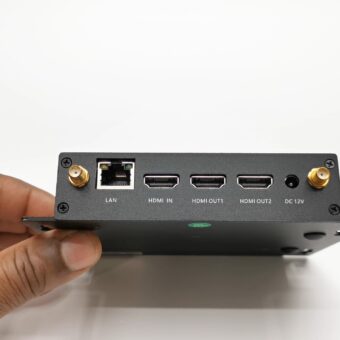 Mekotronics R58 rear IO ports
