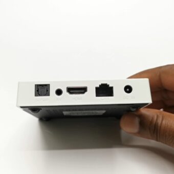 Mecool KM7 Plus rear IO ports