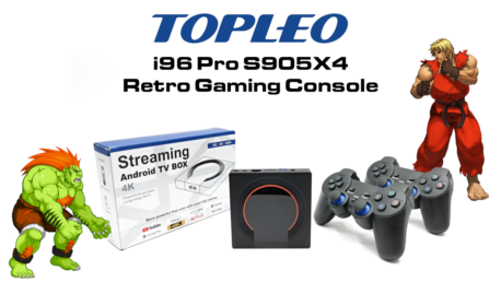 Topleo i96 Pro Android TV Box Retro Gaming Console