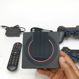 i96 Pro gaming console top view