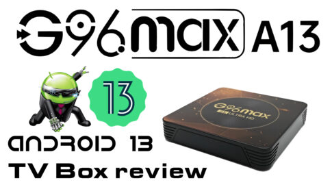 G96 Max Android 13 Android TV box