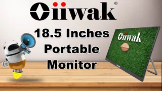 OiiWak 18.5 Inches Portable Monitor