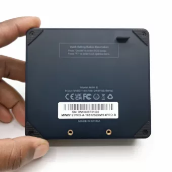 Beelink Mini S12 Pro Bottom Panel