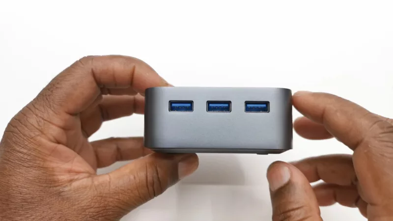Blackview MP80 USB ports