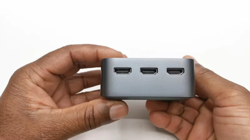 Blackview MP80 triple HDMI display