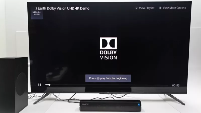 Nylavee Soundbar digital audio