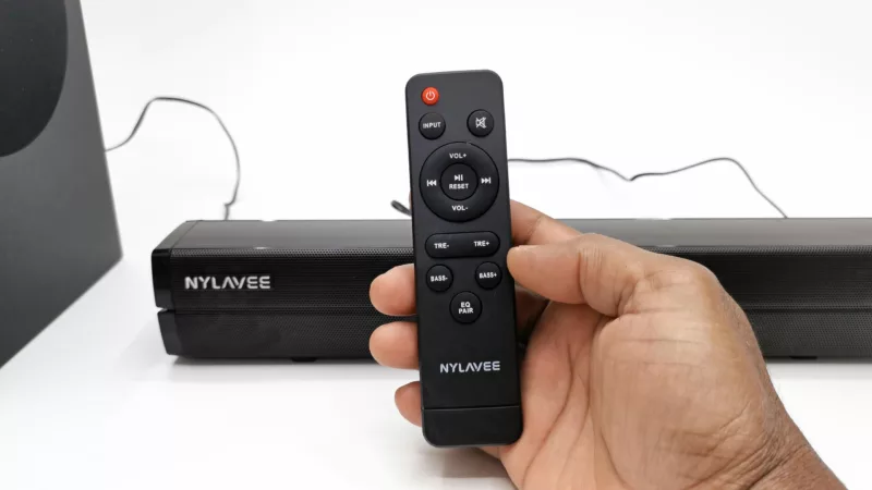 Nylavee sound bar IR remote