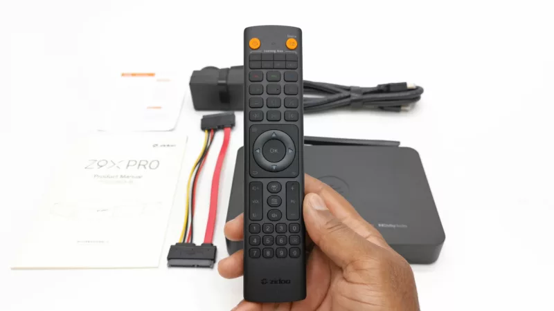 Zidoo Z9X Pro IR remote
