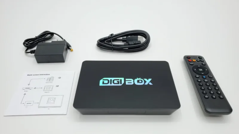 DigiBox D3 Plus in the box