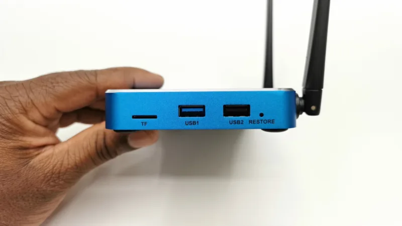 Superbox S5 Max USB ports