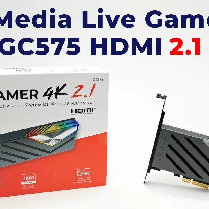 Avermedia GC575 Live Gamer 4K HDMI 2.1 - Capture PS5 in 4K - TV