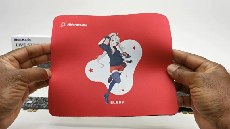 Avermedia Live Gamer 4K mousepad ELENA Avermedia Live Gamer 4K mousepad ELENA