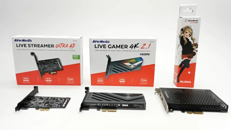 Avermedia Live Gamer 4K pcie cards Avermedia Live Gamer 4K pcie cards