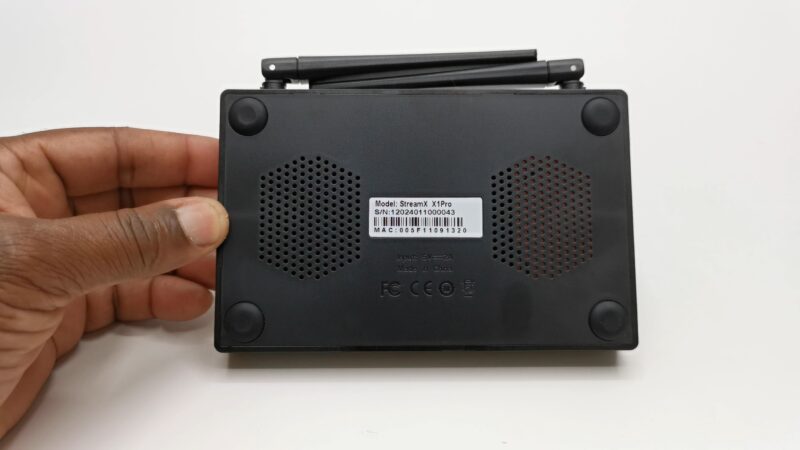 StreamX X1 Pro base view StreamX X1 Pro base view