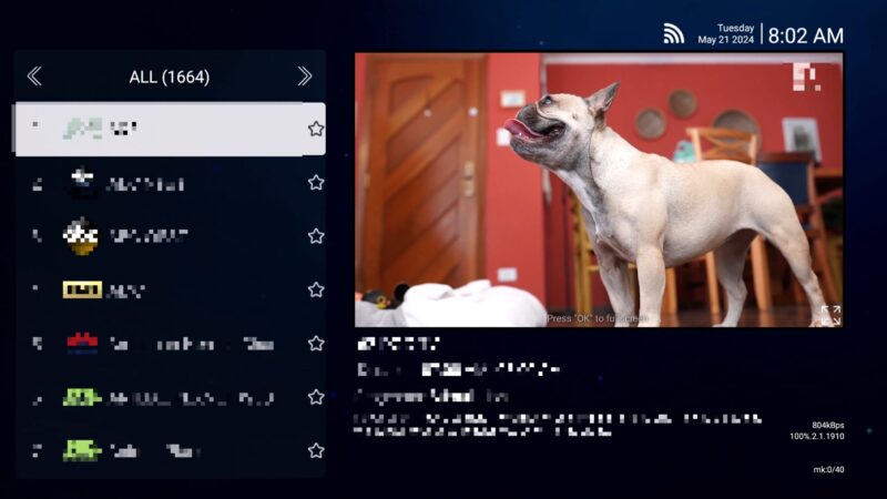 Superbox Elite Ultra display quality