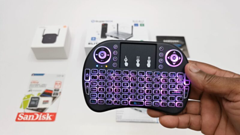 Wireless mini keyboard babklit