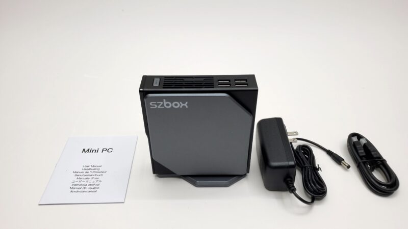 SZBOX S1 in the box