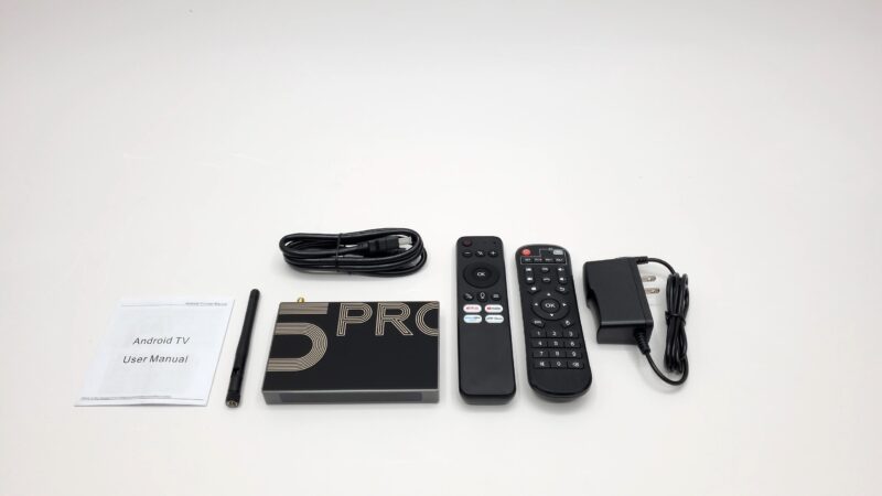 Tanggula X5 Pro in the box