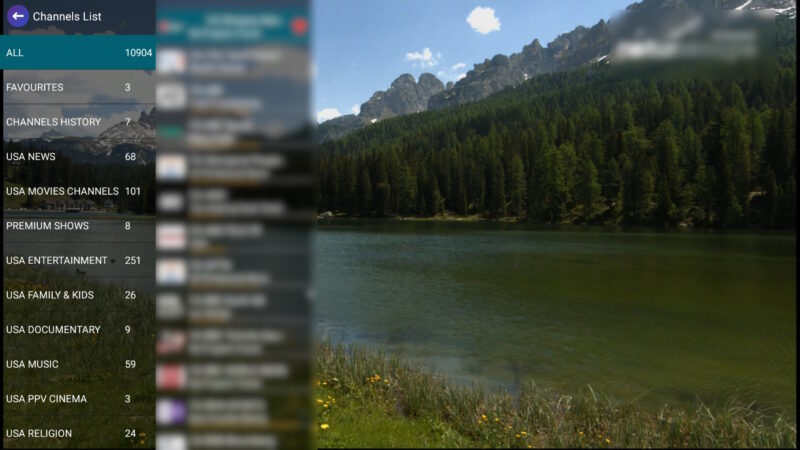 Tanggula X5 Pro live TV VOD channels