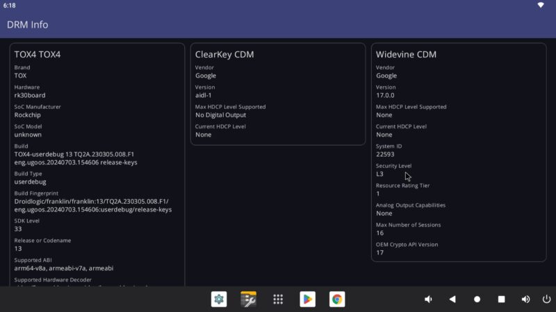 TOX4 DRM info TOX4 DRM info