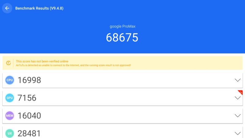 vSeeBox ProMax Antutu Benchmark vSeeBox ProMax Antutu Benchmark