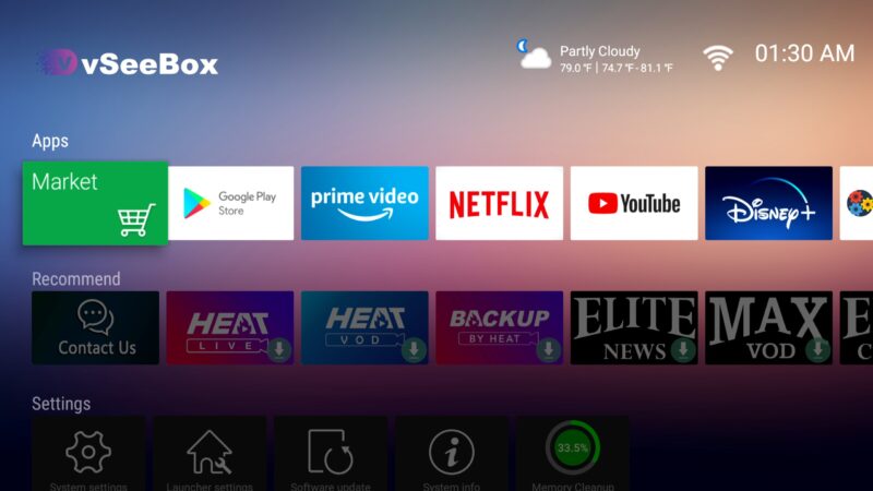 vSeeBox ProMax launcher vSeeBox ProMax launcher