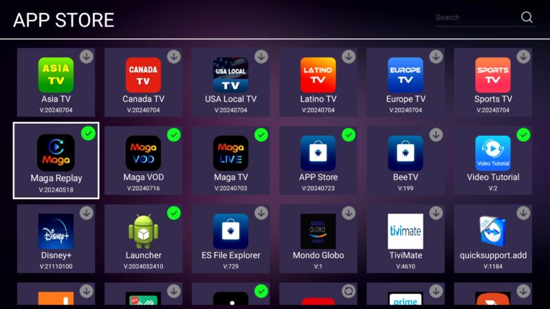 MagaBox MG4 Max app store MagaBox MG4 Max app store