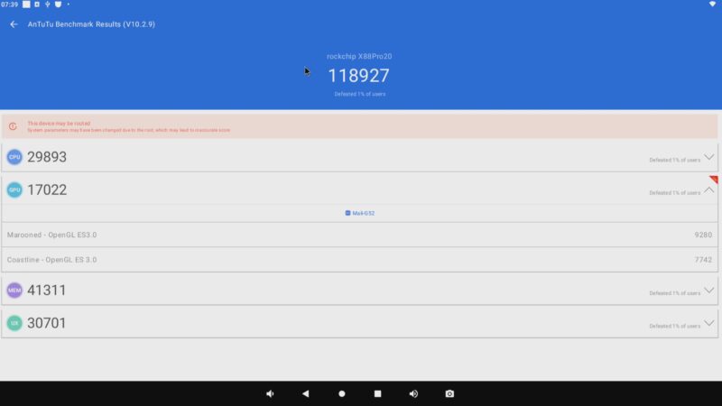 Mekotronics R56 Antutu benchmark Mekotronics R56 Antutu benchmark